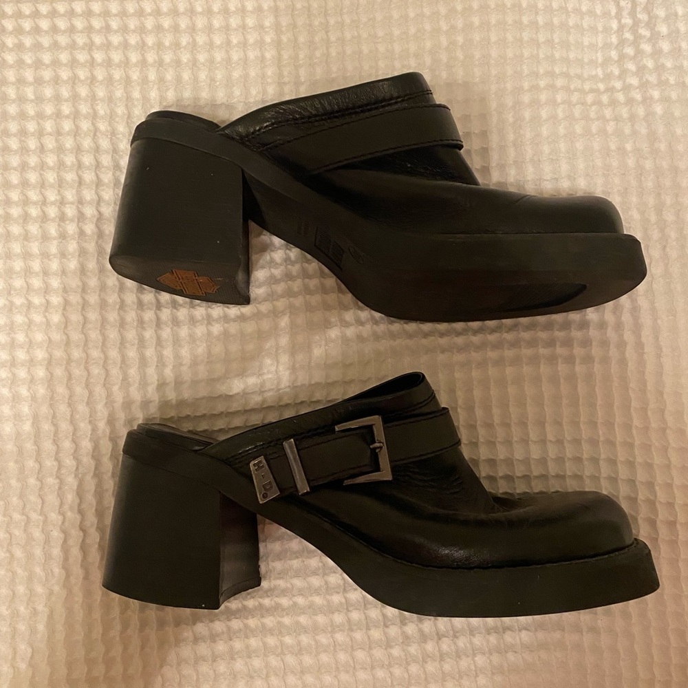 Harley Davidson Square Toe Heels